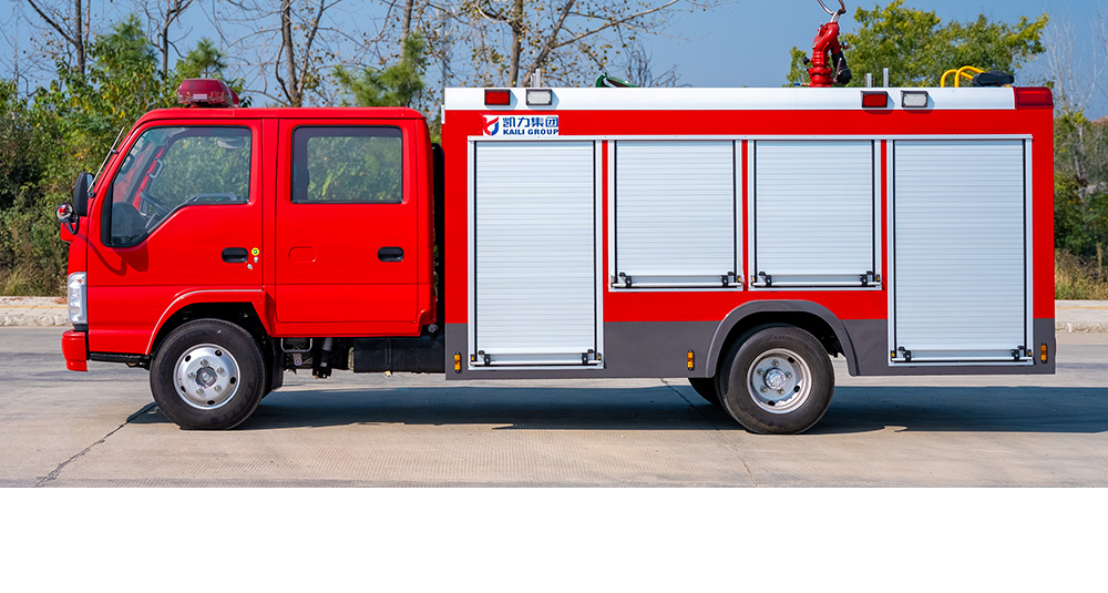 五十铃700P内藏水罐消防车图6