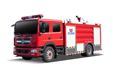 东风D9外露水罐消防车