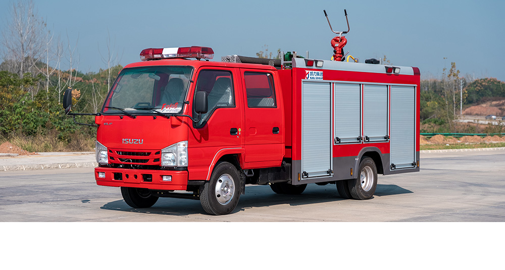 五十铃600P器材消防车图1