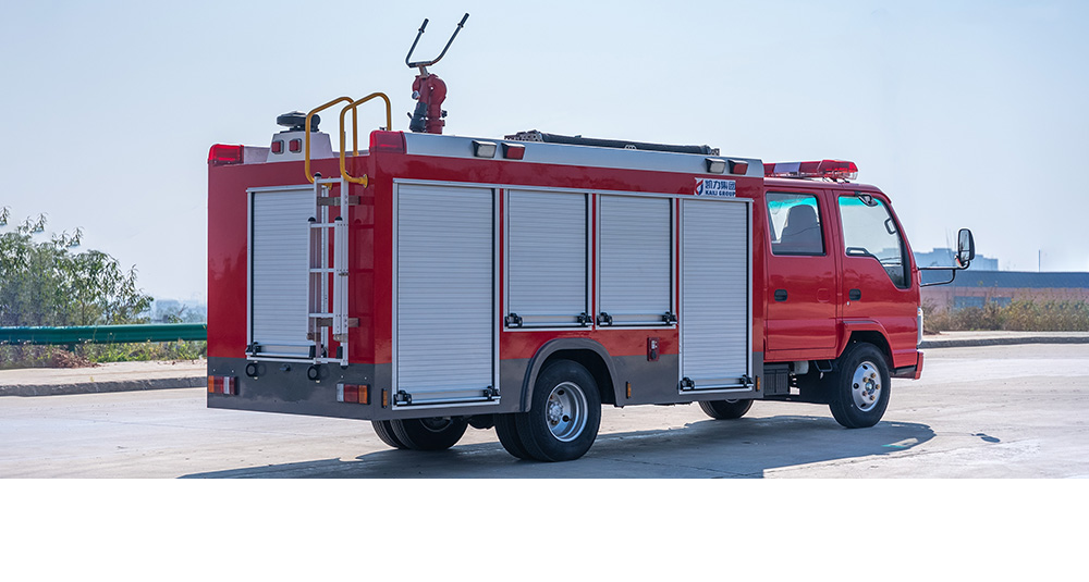 五十铃600P器材消防车图5
