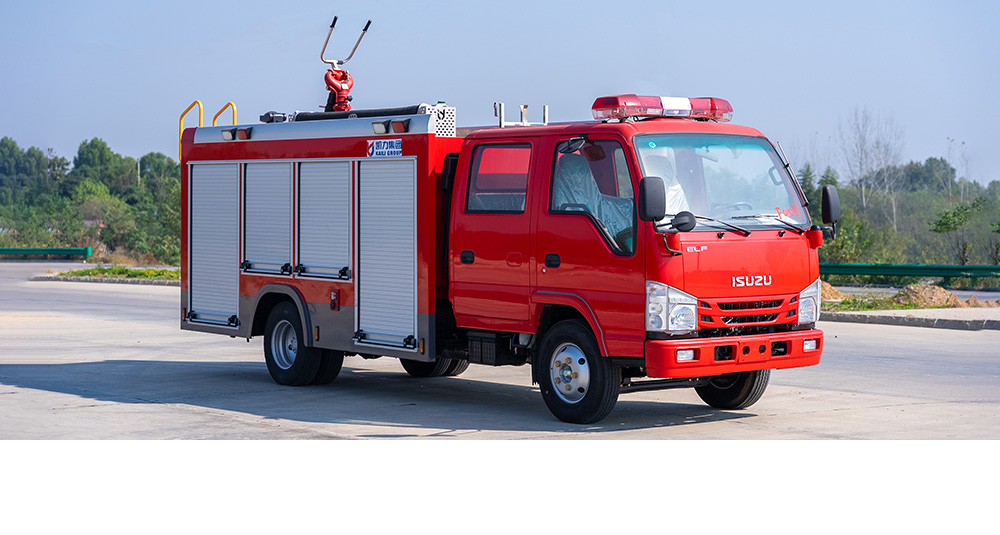 五十铃600P器材消防车图6