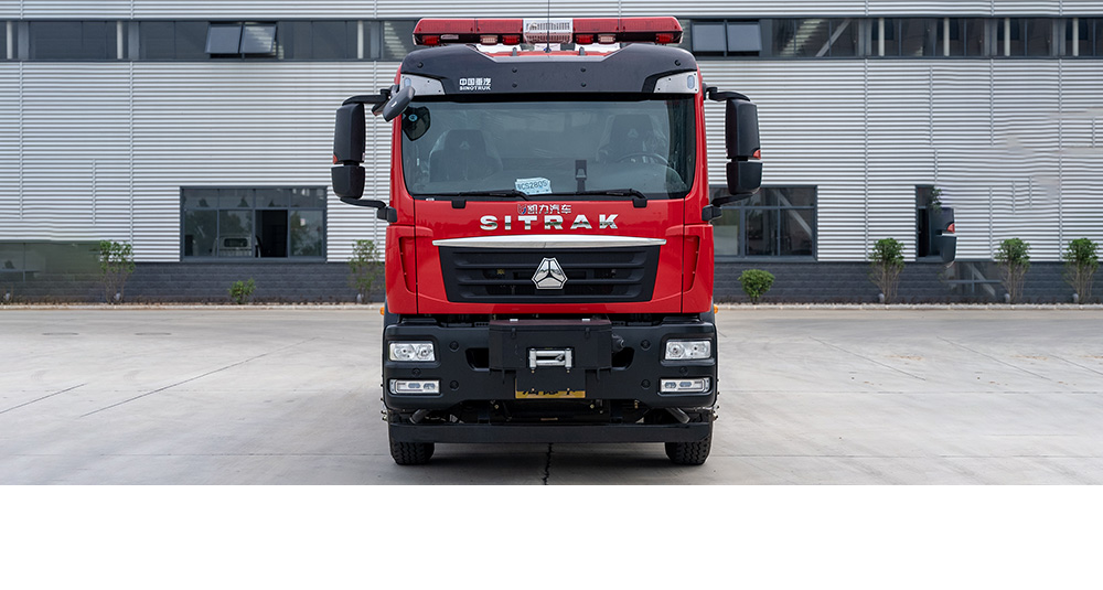 汕德卡单桥城市主战消防车图5