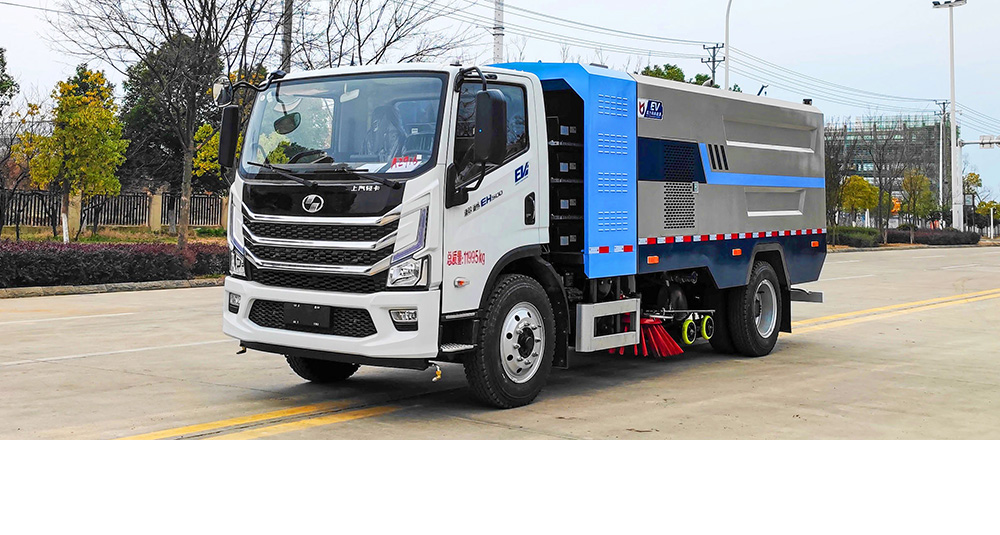 上汽跃进纯电洗扫车图2