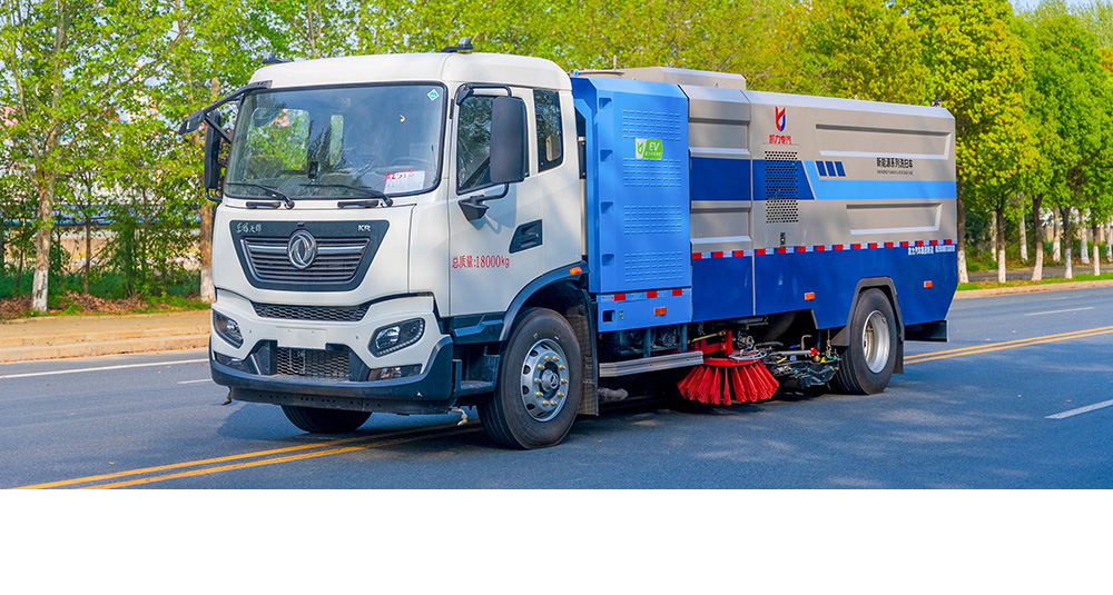 东风天锦纯电洗扫车图2