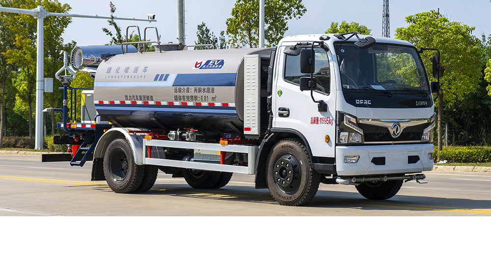 东风福瑞卡混动绿化喷洒车图1