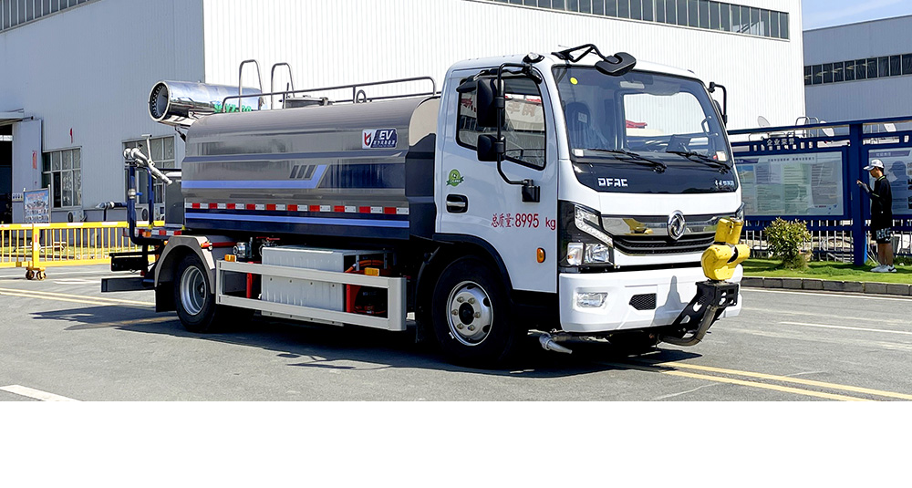 东风凯普特纯电多功能抑尘车图1