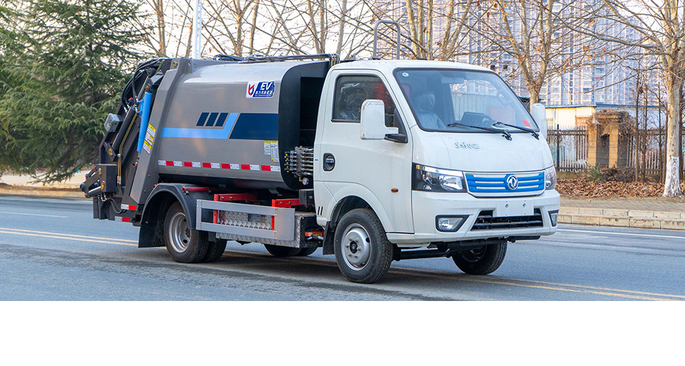 东风华神纯电压缩式垃圾车图2