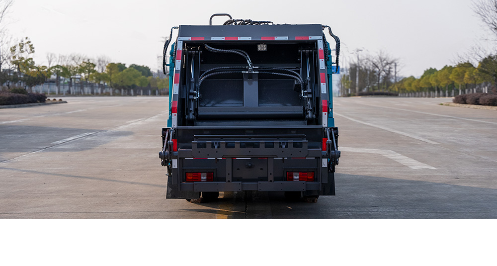 东风途逸纯电压缩式垃圾车图8