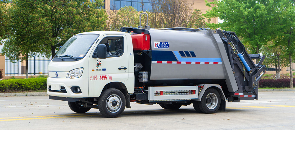 祥菱M2纯电动压缩式垃圾车图2
