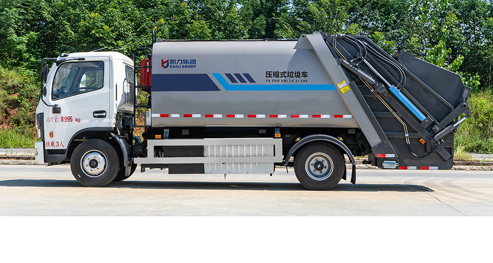 东风凯普特纯电压缩式垃圾车图4