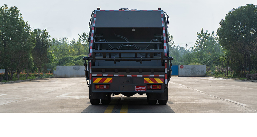 东风天锦纯电压缩式垃圾车图8