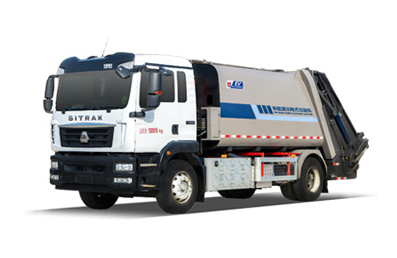 重汽纯电压缩式垃圾车