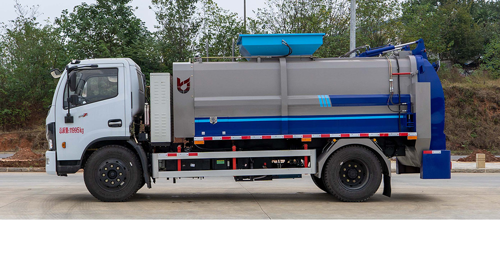 东风福瑞卡混动餐厨垃圾车图4
