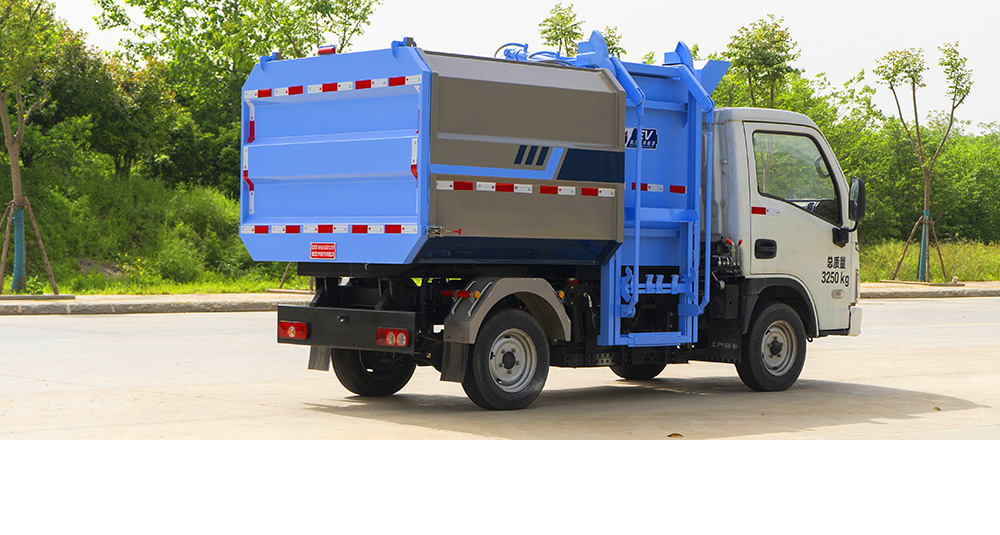 上汽跃进纯电自装卸式垃圾车图3
