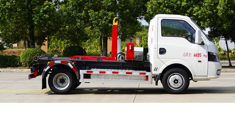 东风华神纯电车厢可卸式垃圾车图3