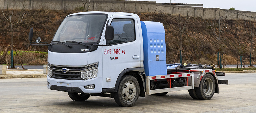 福田领航S1纯电车厢可卸式垃圾车图2