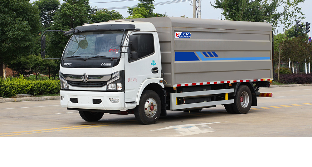 东风凯普特纯电密封式桶装垃圾车图2