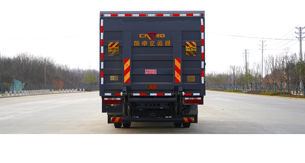 江淮骏铃纯电密封式桶装垃圾车图8