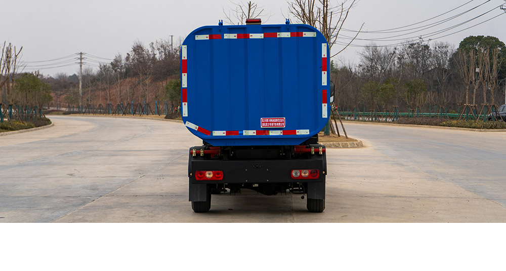 上汽跃进纯电自卸式垃圾车图8