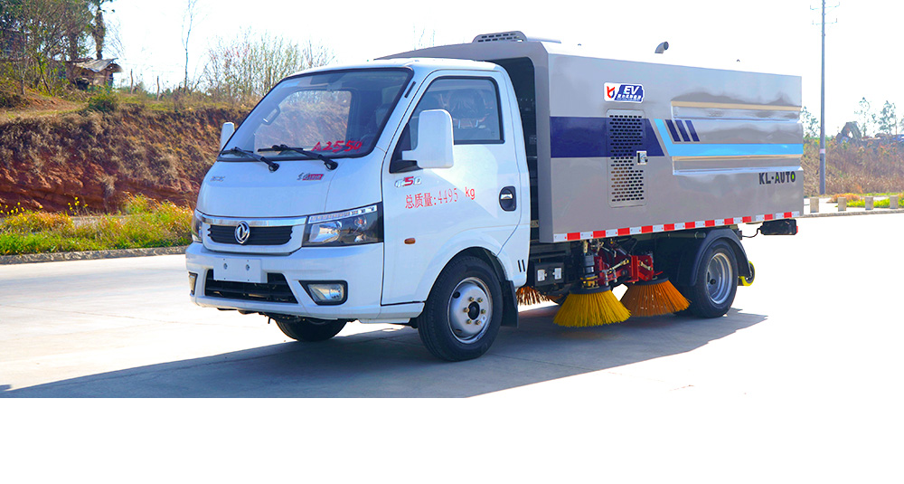 东风途逸纯电扫路车图2