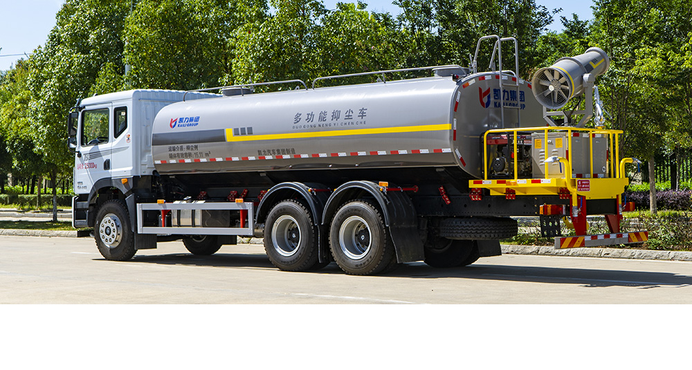 华神T5后双桥绿化喷洒车图4