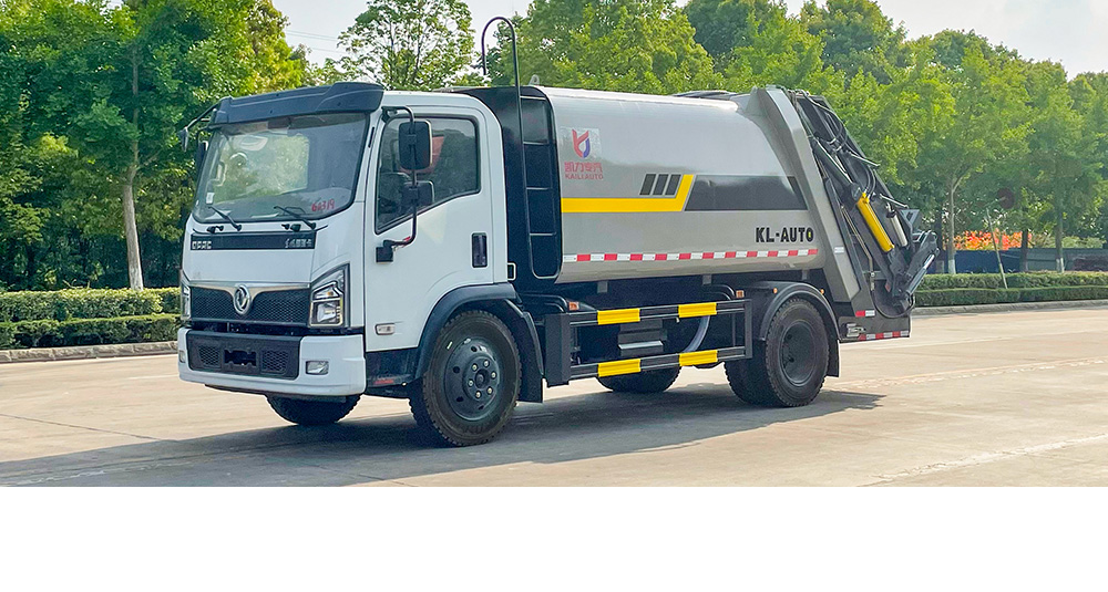 东风大福瑞卡压缩式垃圾车图2