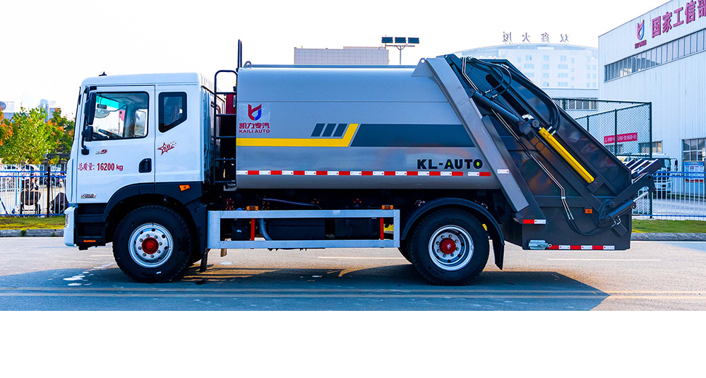 东风D9压缩式垃圾车图4