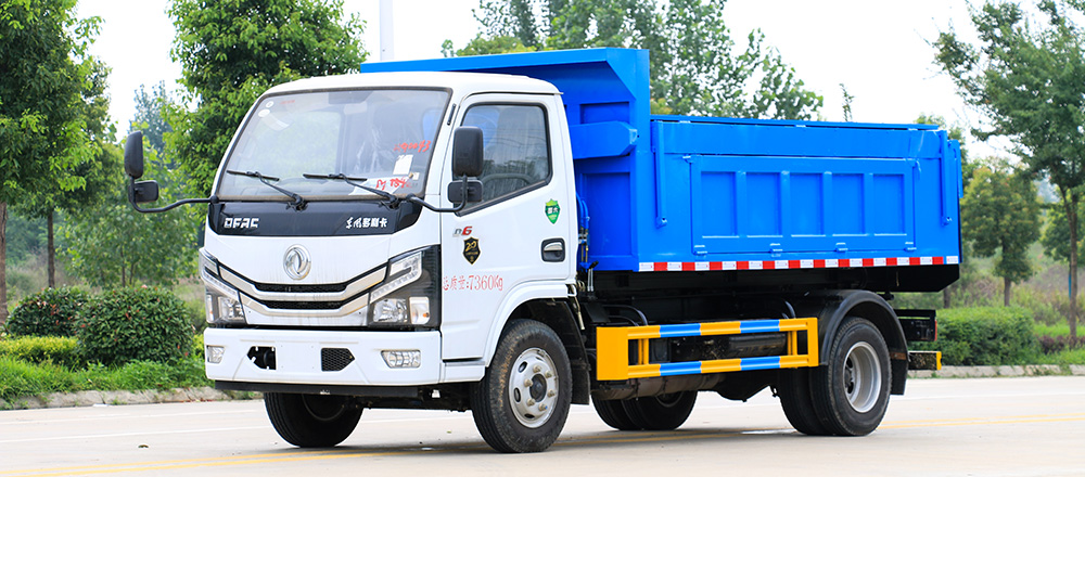 小多利卡自卸式垃圾车图2