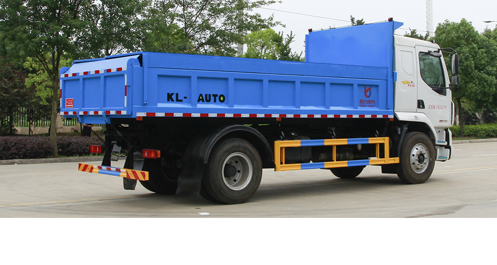 柳汽自卸式垃圾车图3