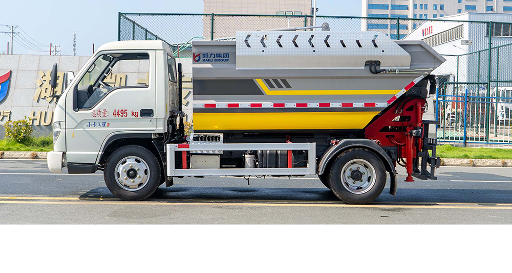 小卡之星3自装卸式垃圾车 后装图4