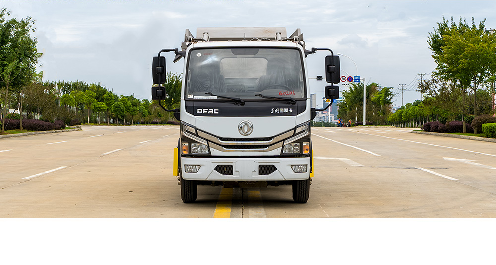 小多利卡自装卸式垃圾车 后装图6