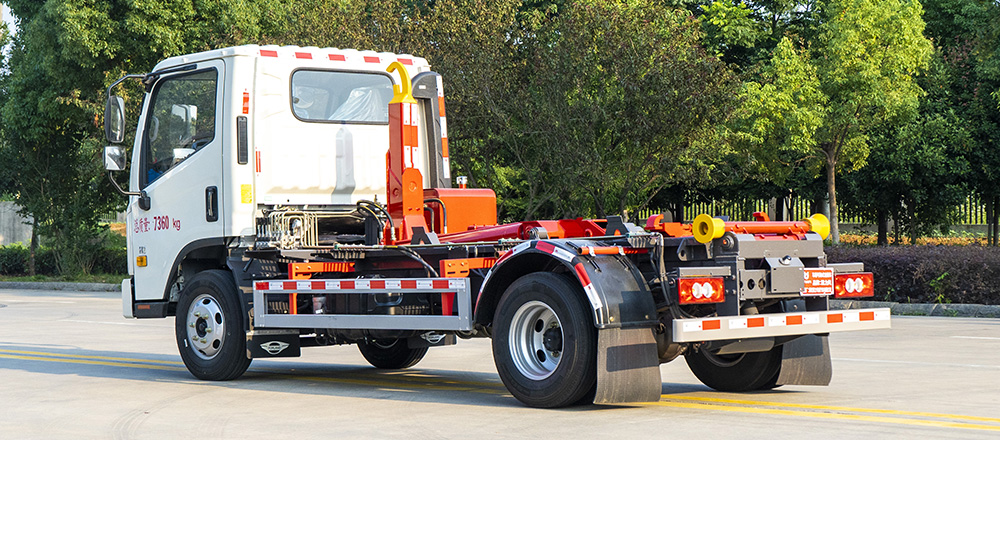 福田H2重载车厢可卸式垃圾车图4