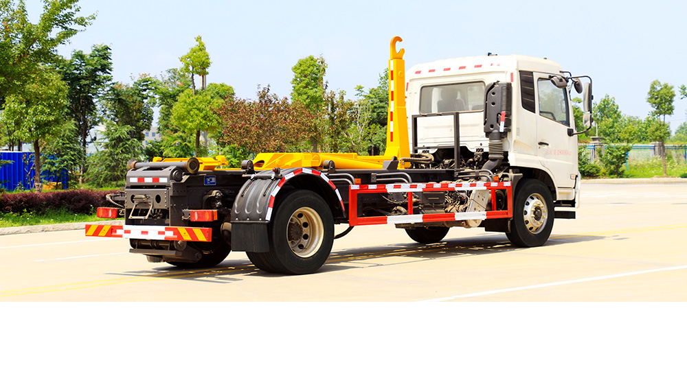 东风天锦车厢可卸式垃圾车图7