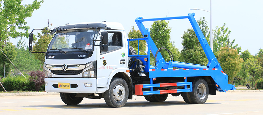 东风大多利卡摆臂式垃圾车图1