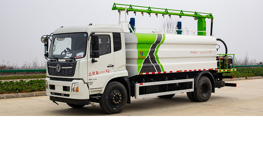 东风天锦铁路抑尘车图2